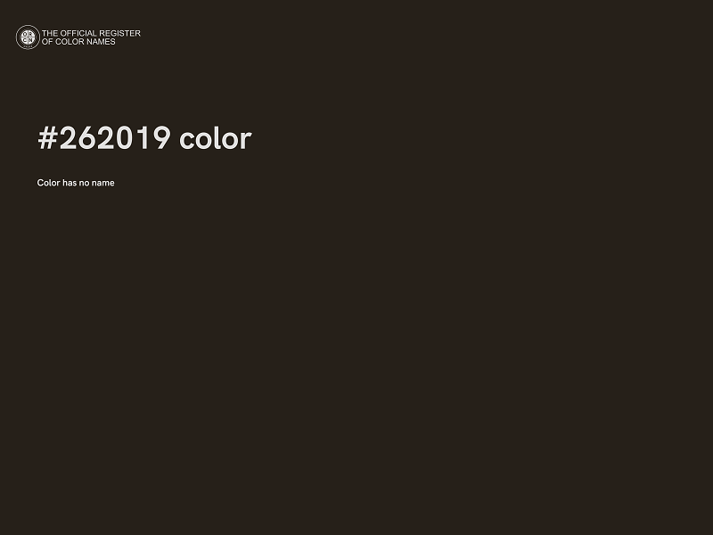 #262019 color image