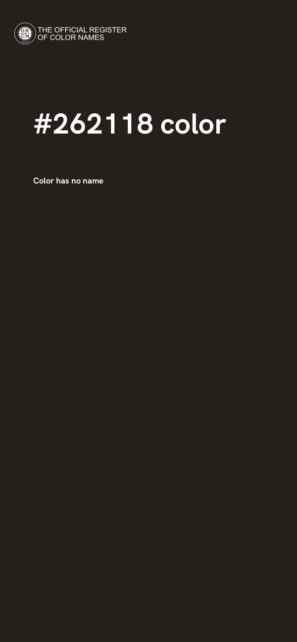 #262118 color image