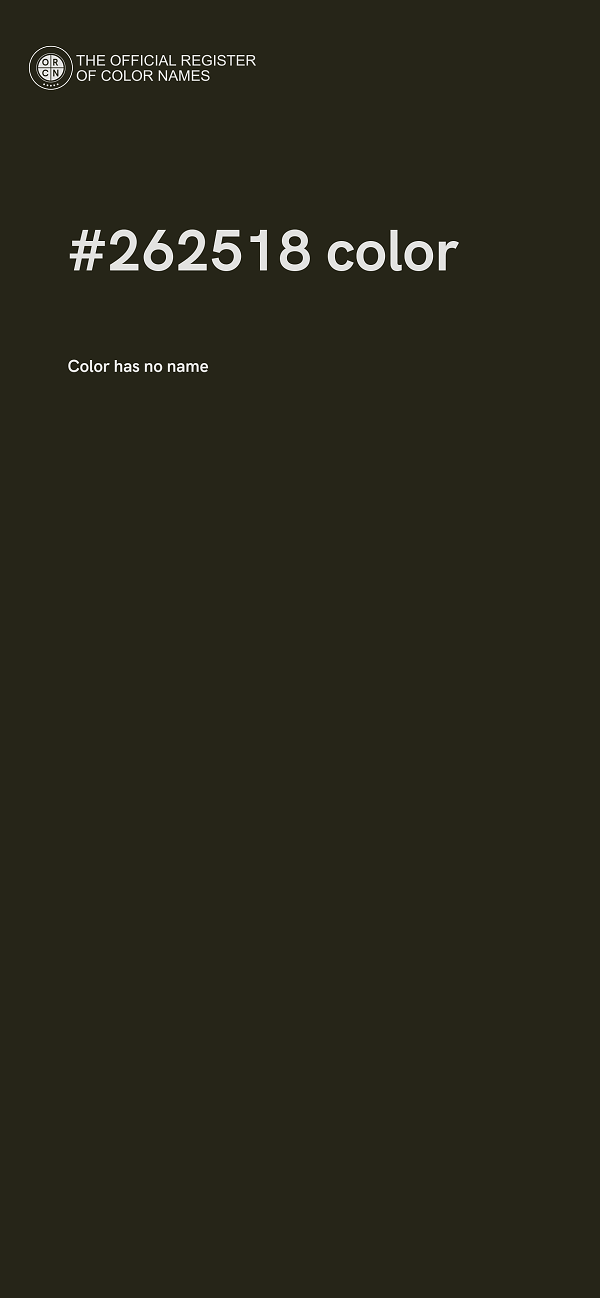 #262518 color image