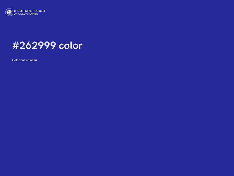 #262999 color image