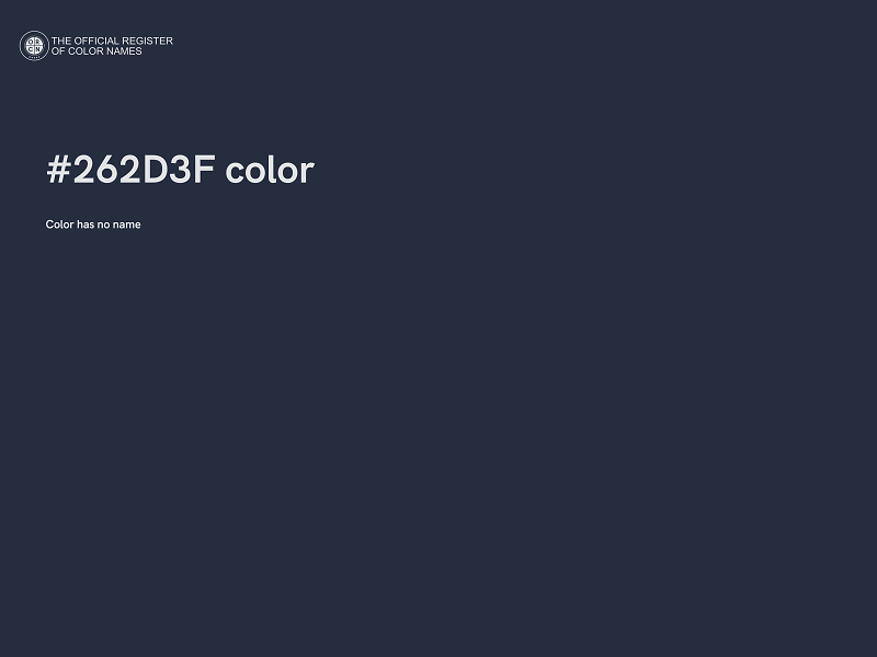 #262D3F color image