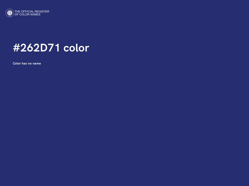 #262D71 color image