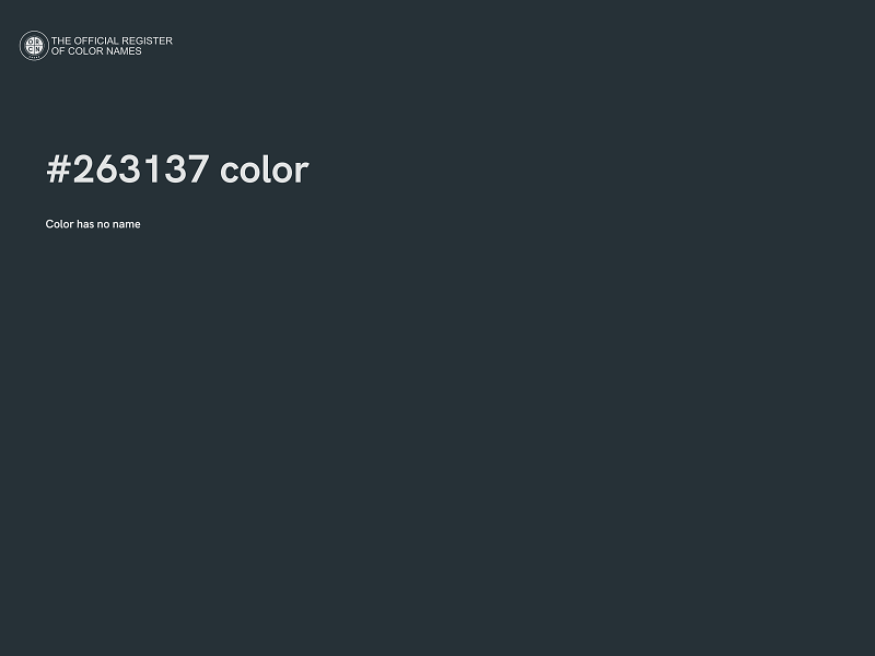 #263137 color image