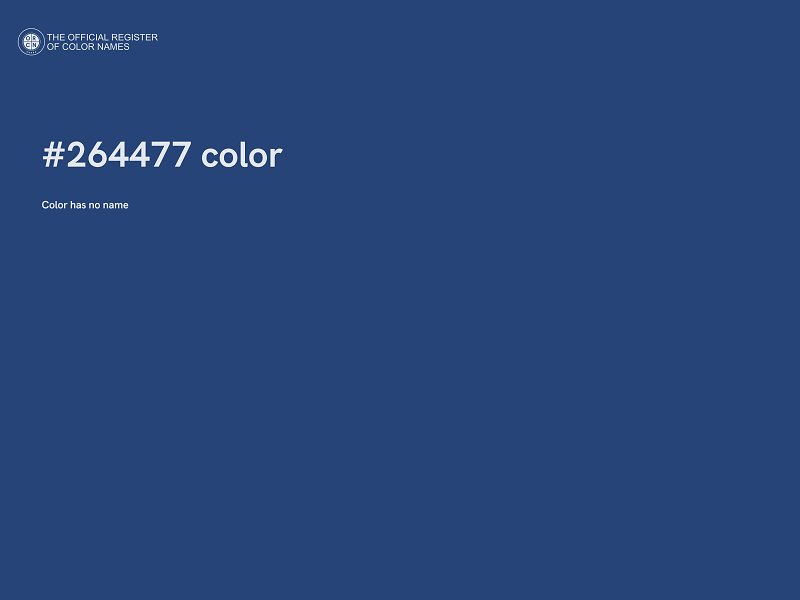 #264477 color image