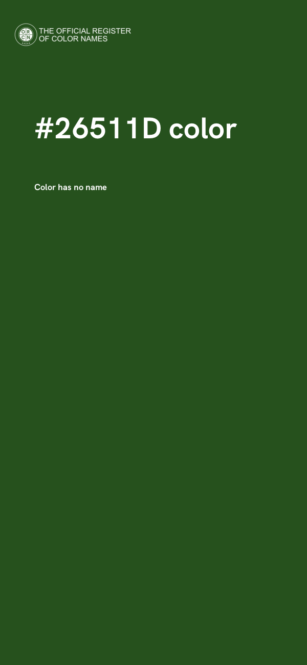 #26511D color image