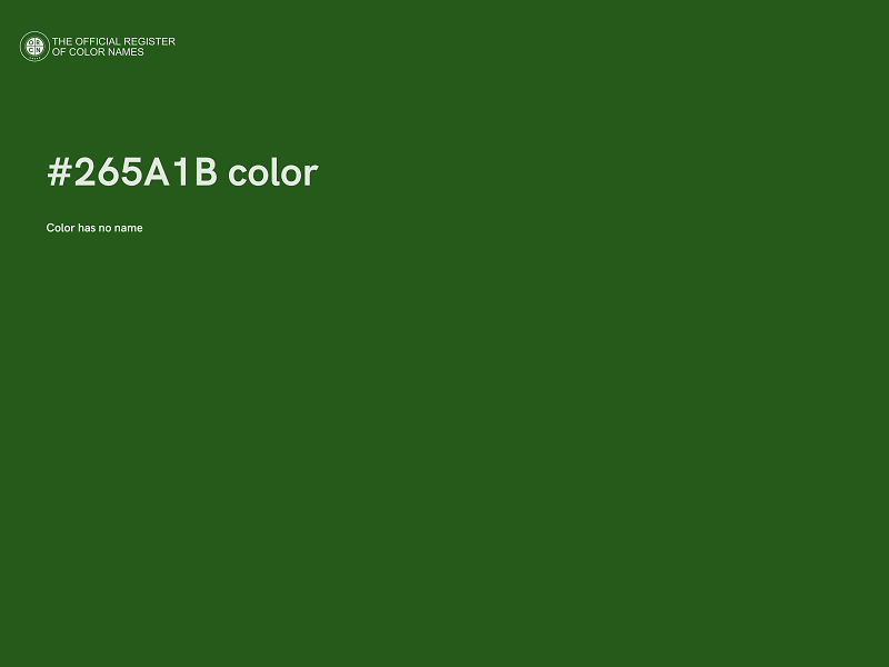 #265A1B color image
