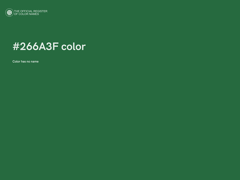 #266A3F color image