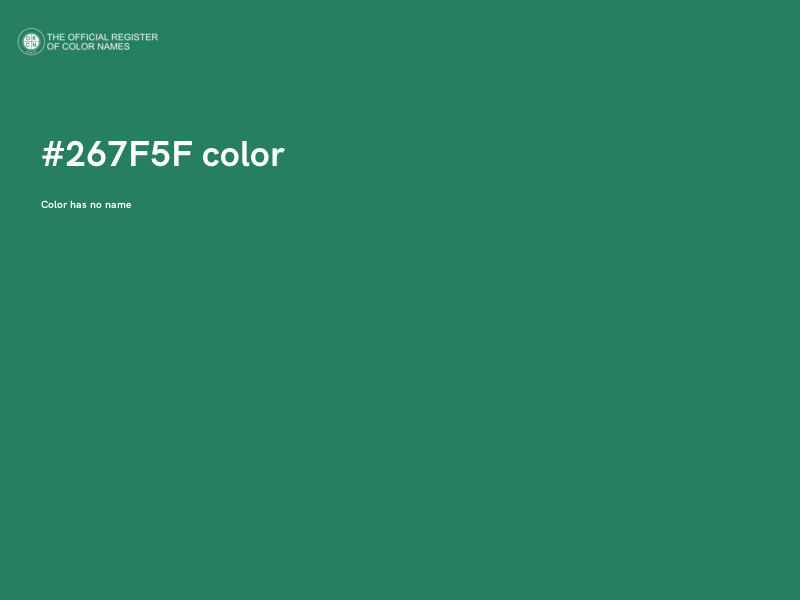 #267F5F color image