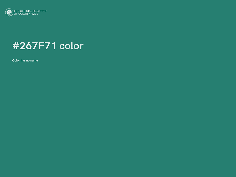 #267F71 color image