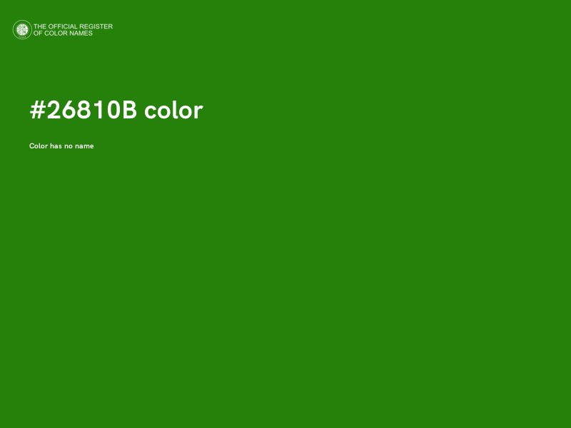 #26810B color image