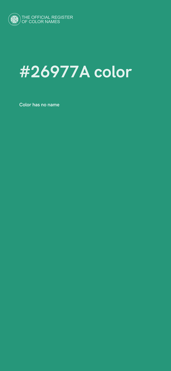 #26977A color image