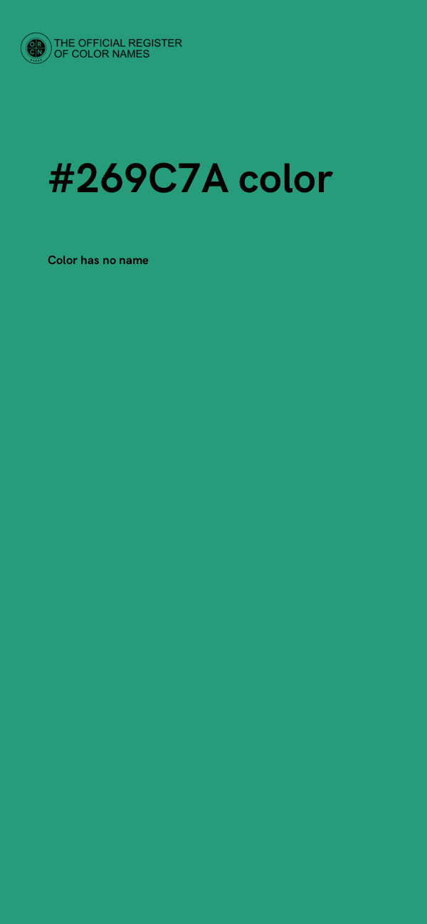 #269C7A color image