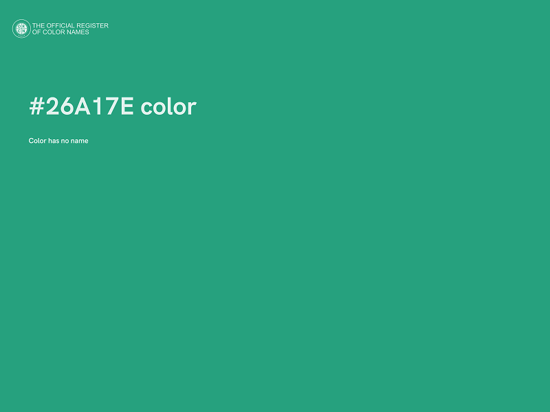 #26A17E color image