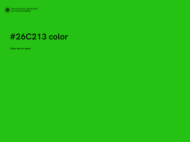 #26C213 color image