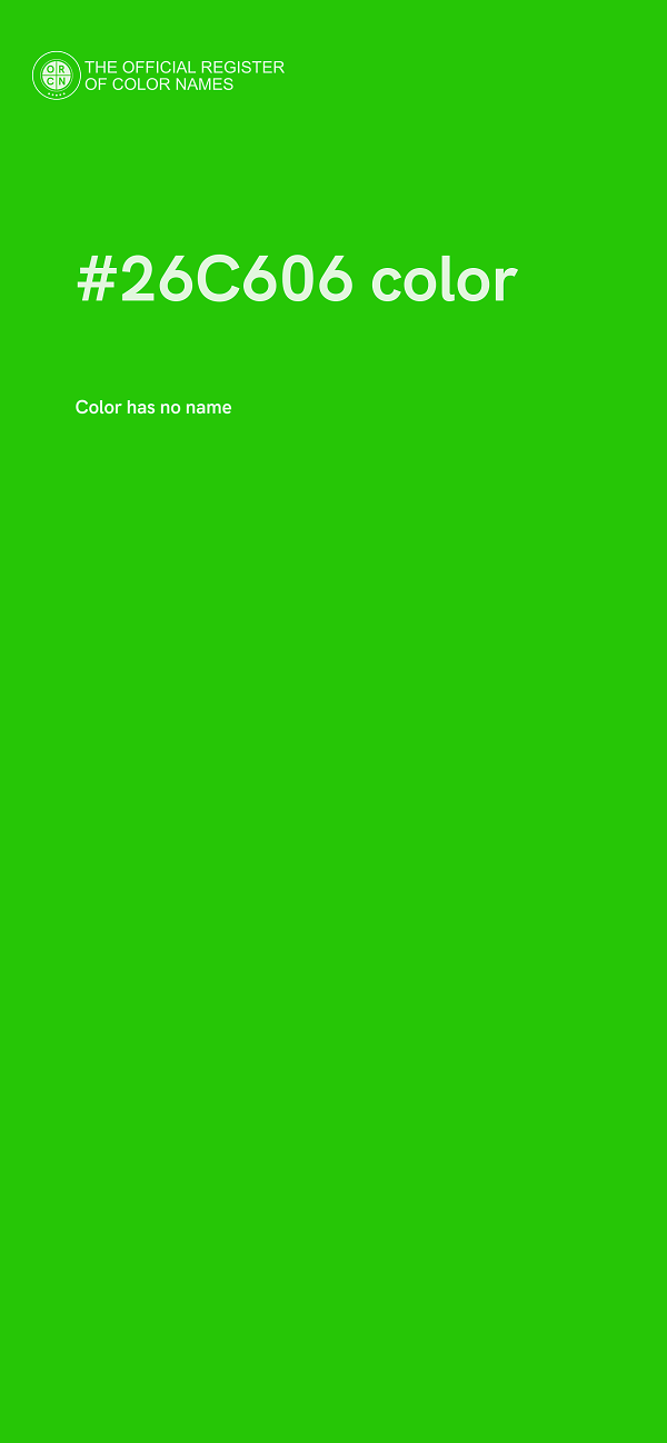 #26C606 color image