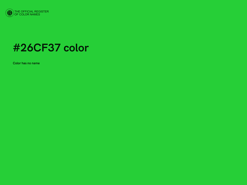 #26CF37 color image