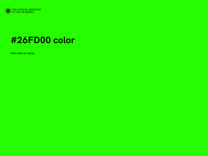 #26FD00 color image