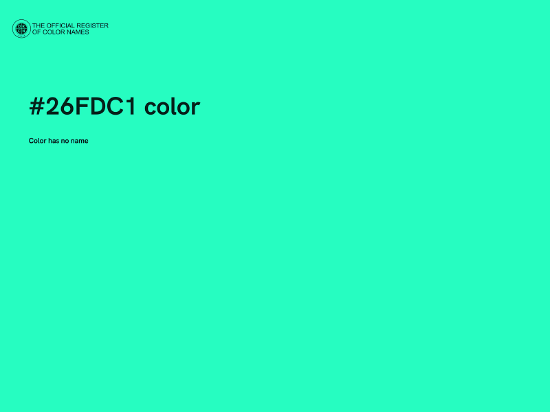 #26FDC1 color image