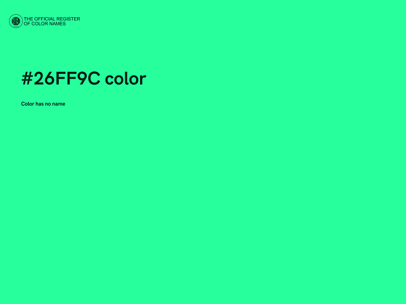 #26FF9C color image