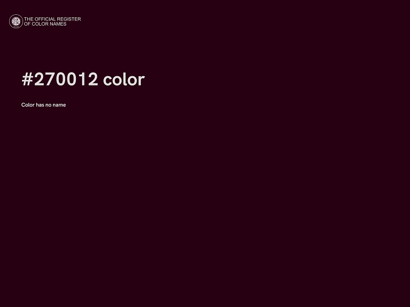 #270012 color image