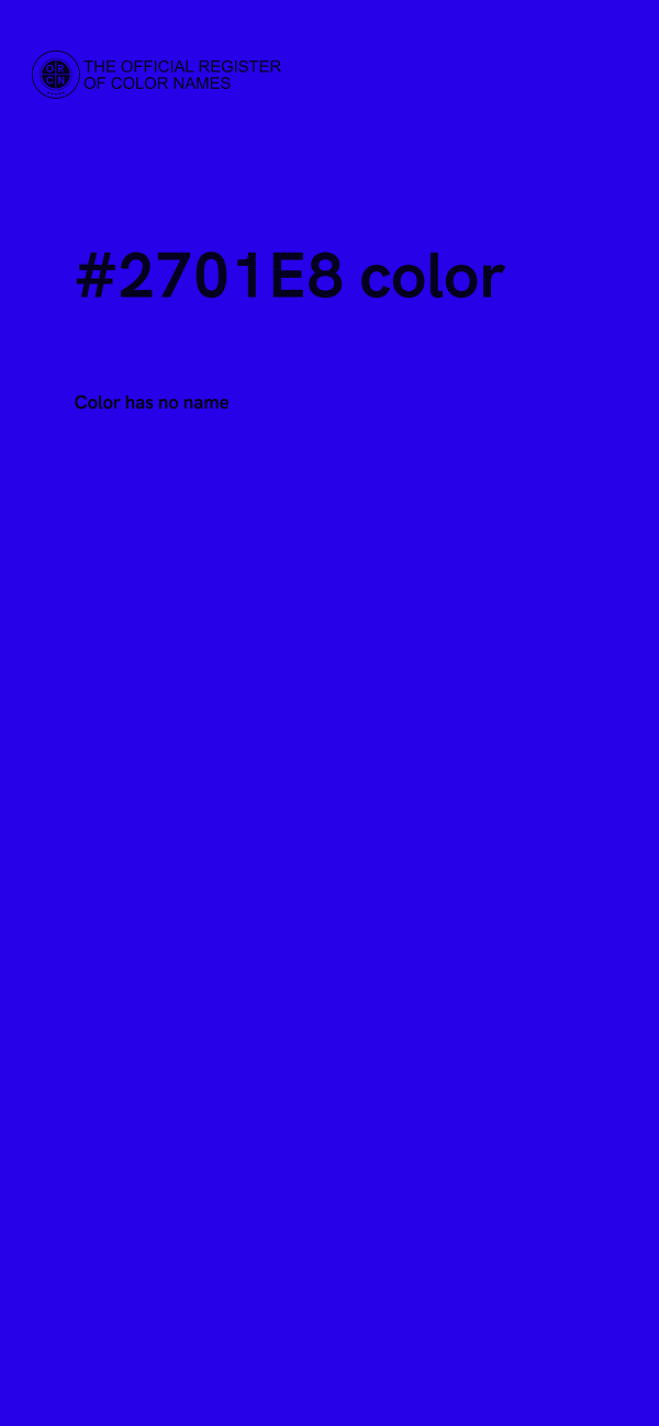#2701E8 color image