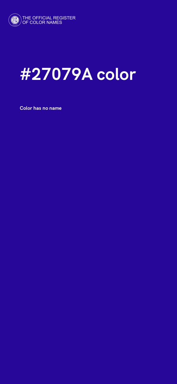#27079A color image