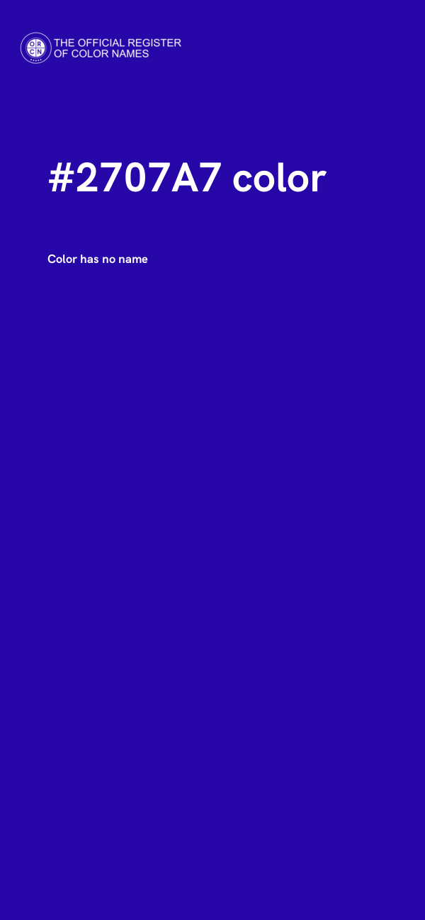 #2707A7 color image