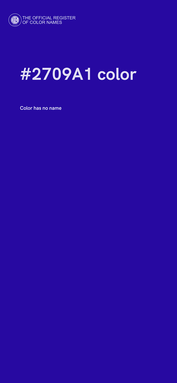 #2709A1 color image