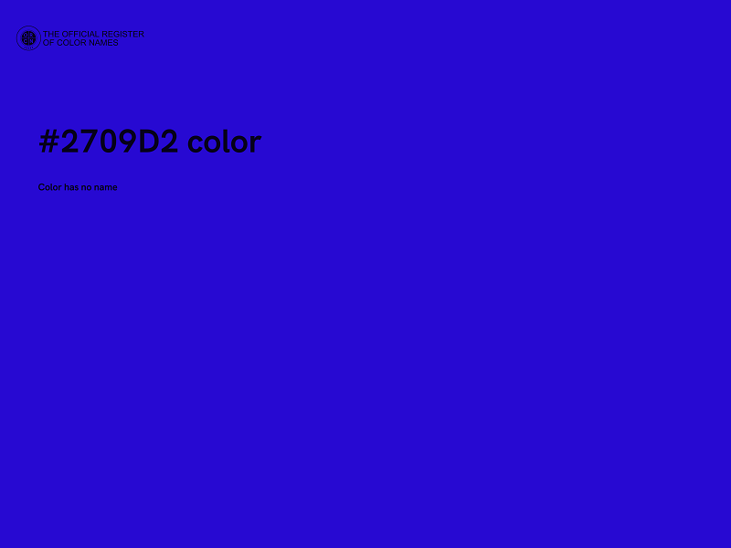 #2709D2 color image