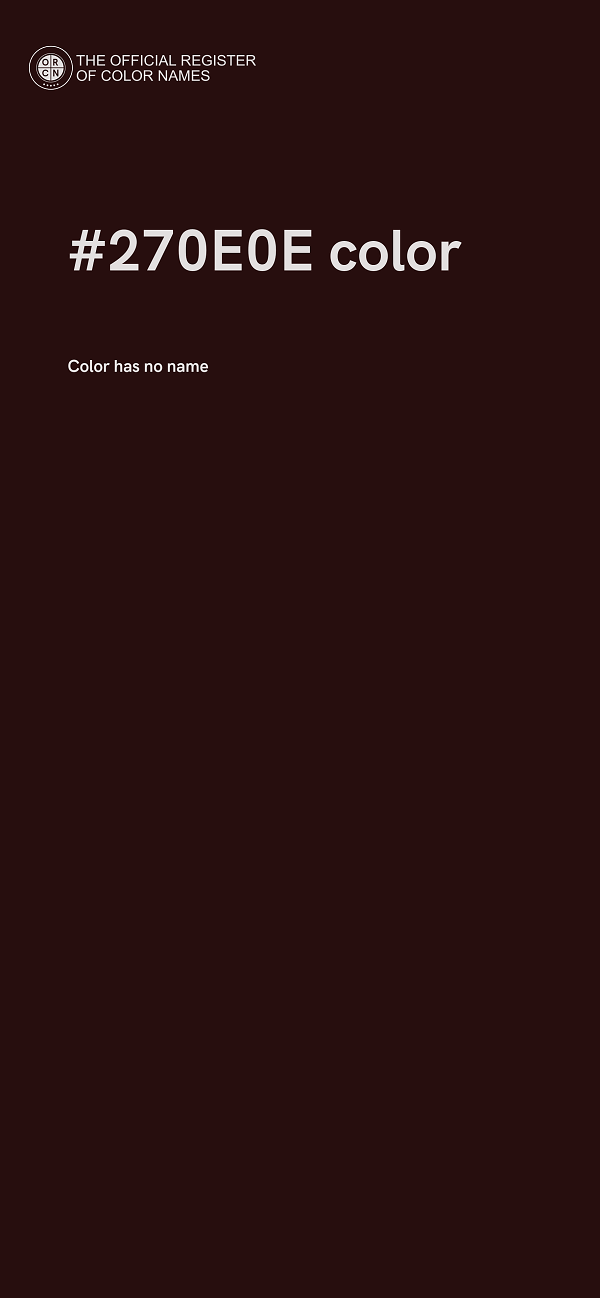 #270E0E color image