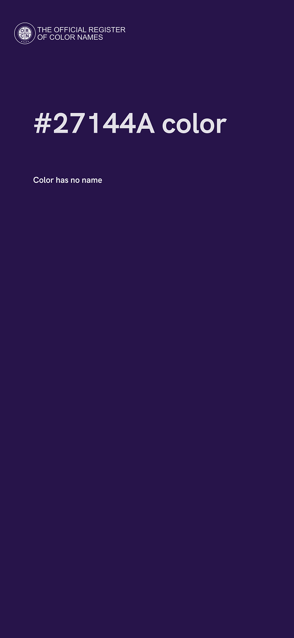 #27144A color image