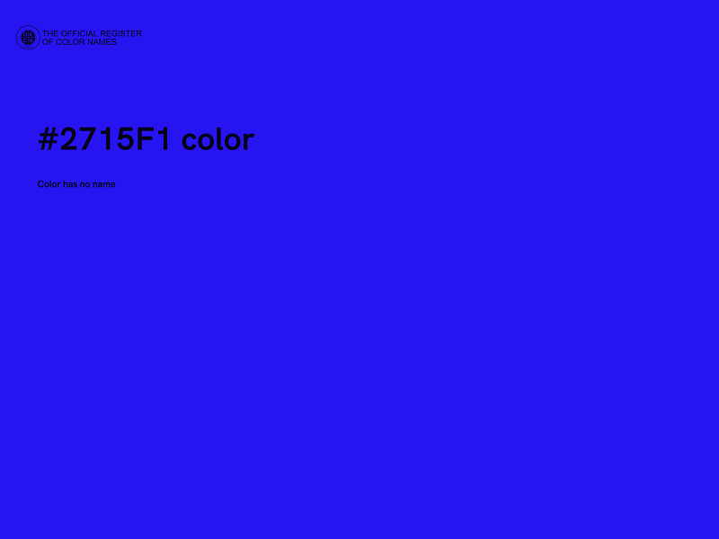 #2715F1 color image