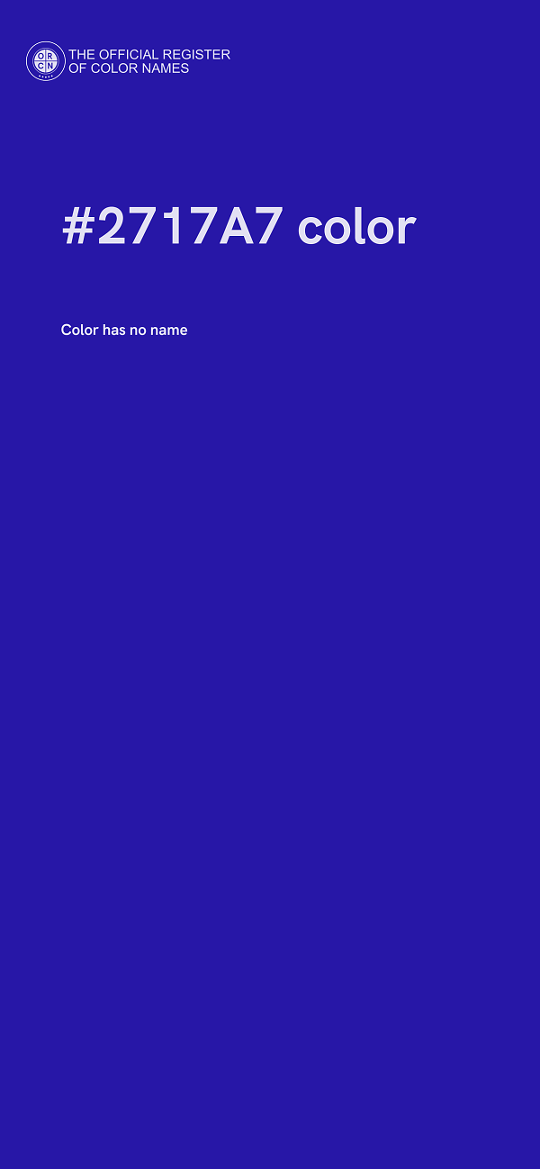 #2717A7 color image