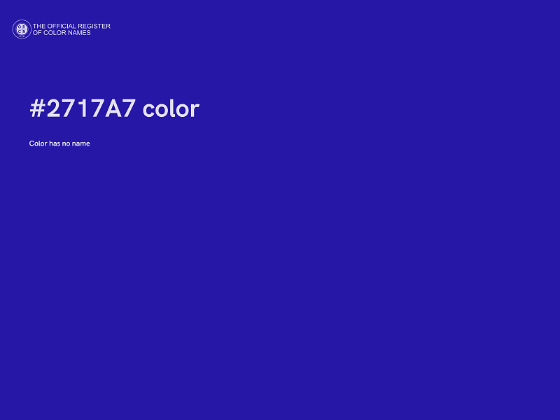 #2717A7 color image