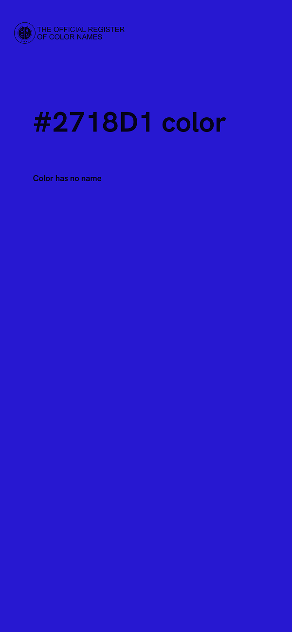 #2718D1 color image