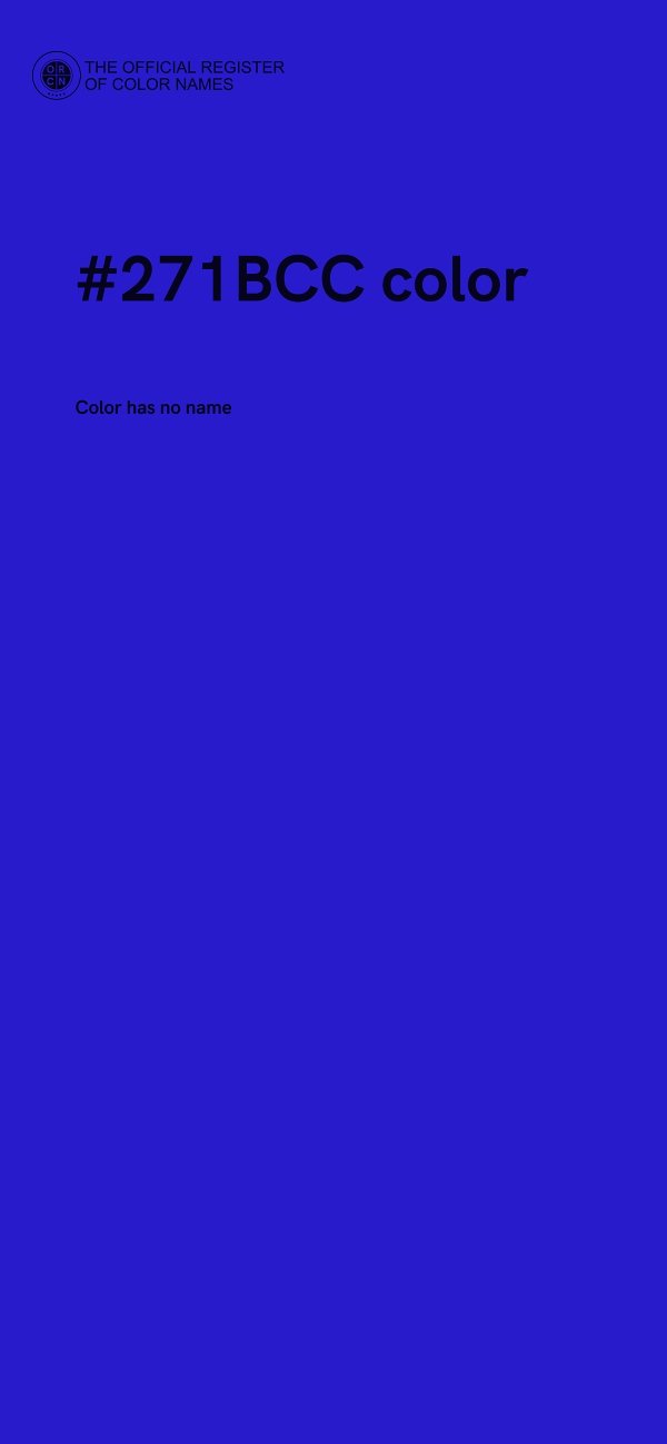 #271BCC color image