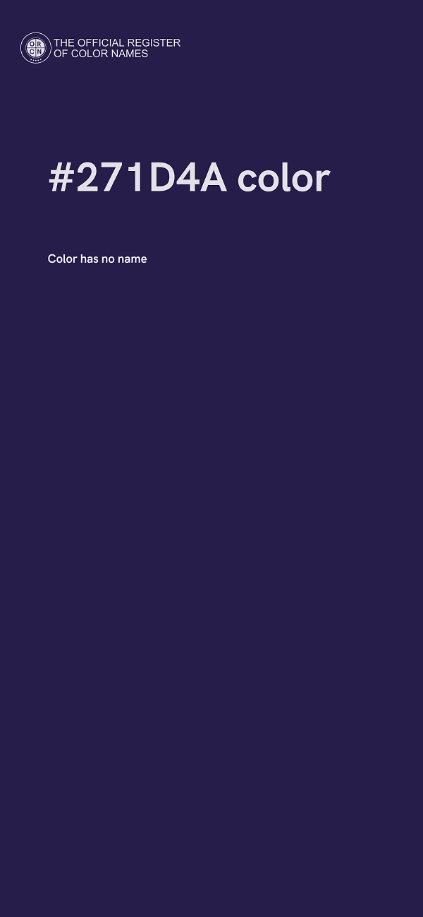 #271D4A color image