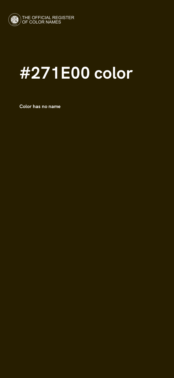 #271E00 color image