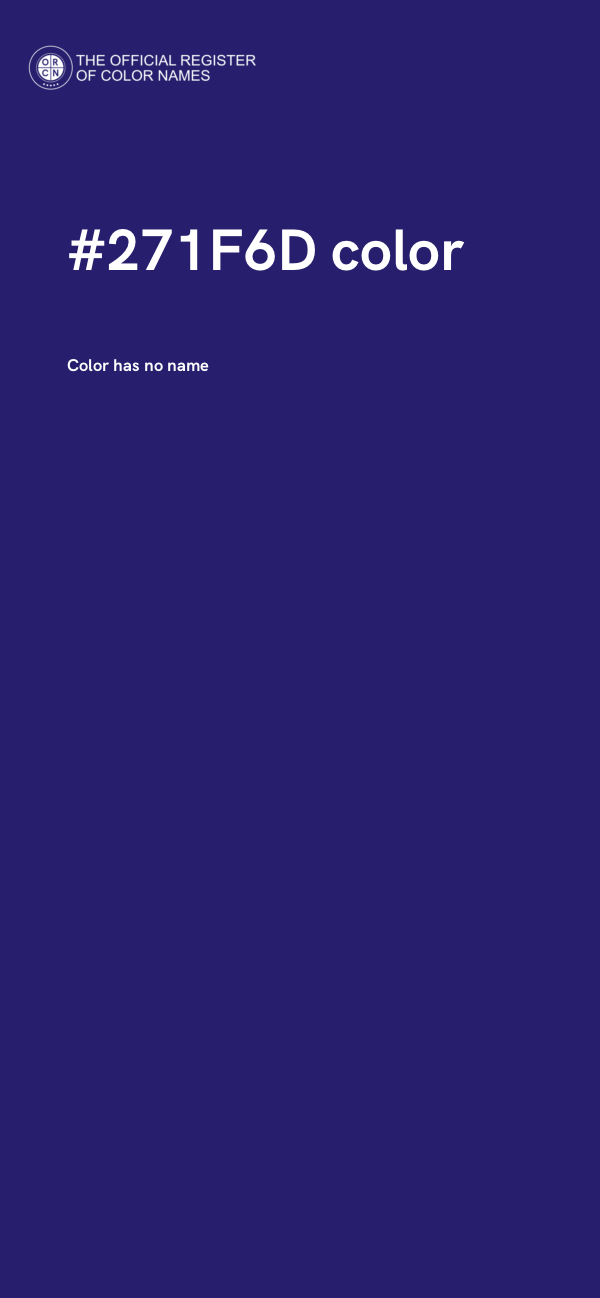 #271F6D color image