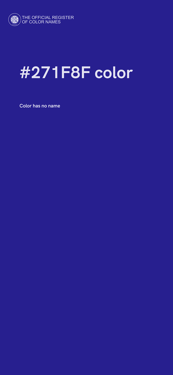 #271F8F color image