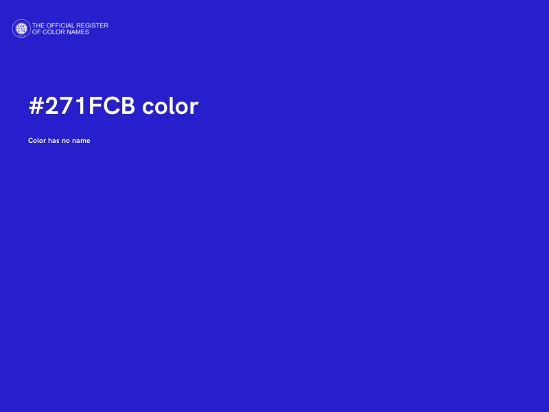 #271FCB color image