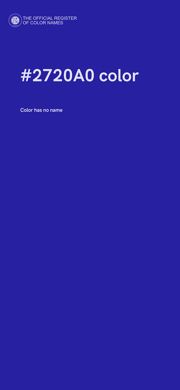 #2720A0 color image