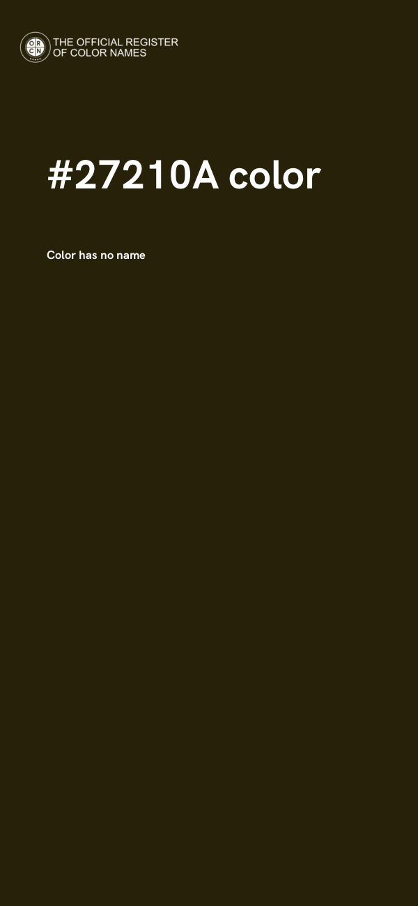 #27210A color image