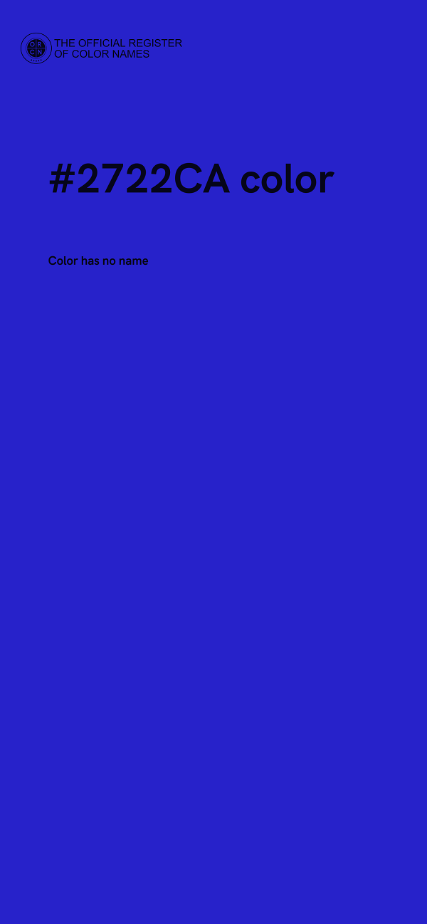#2722CA color image
