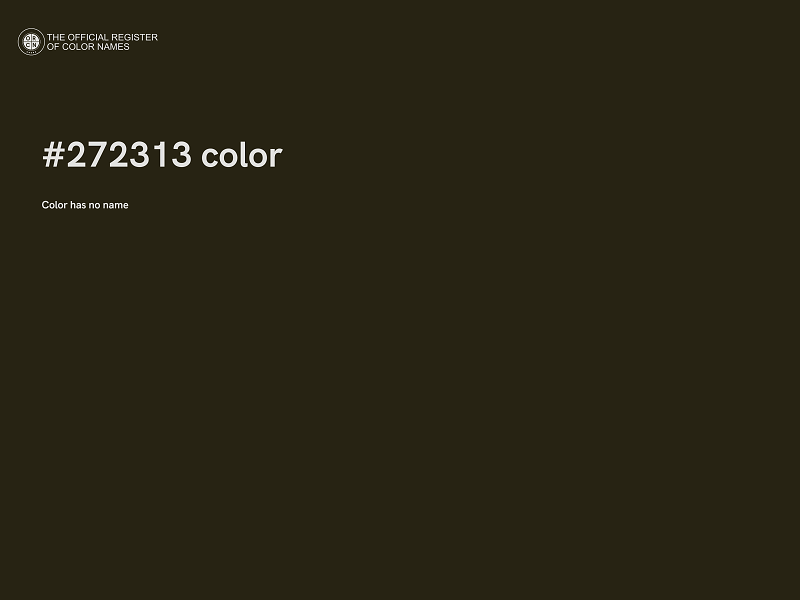 #272313 color image