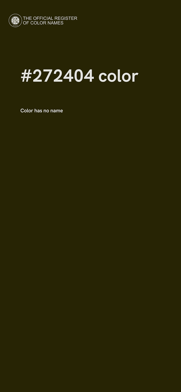 #272404 color image