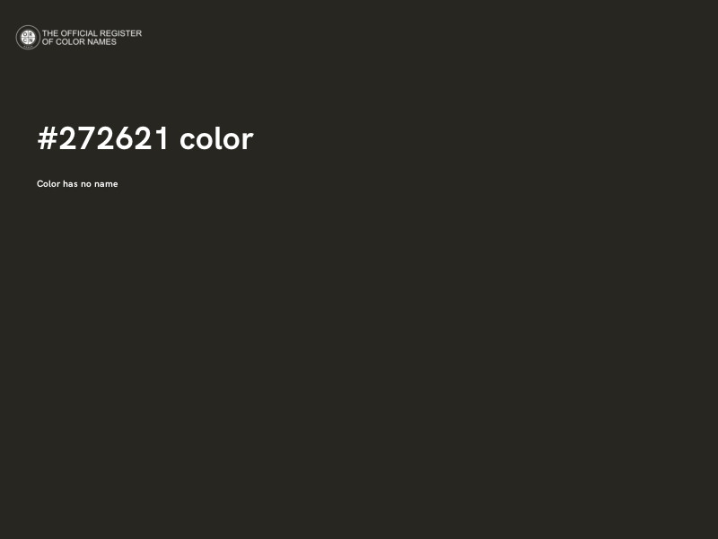 #272621 color image