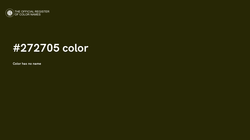 #272705 color image