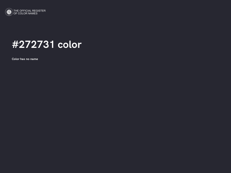 #272731 color image