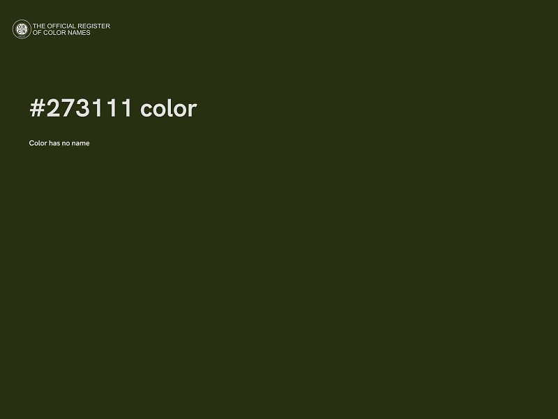#273111 color image